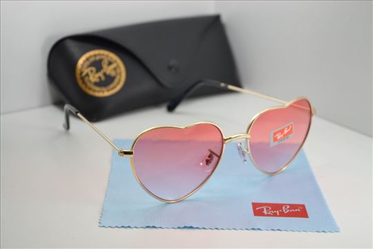 Ray-ban 9047 roze staklo