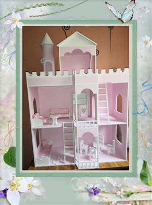 Kućica za lutke - dvorac za barbike 