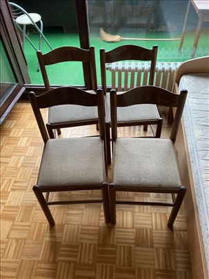 Trpezarijiske stolice 4kom komplet