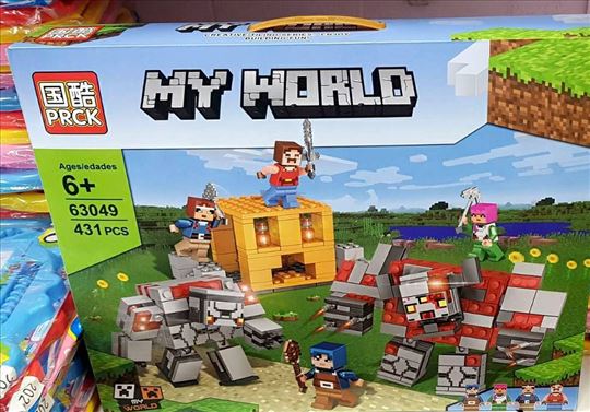 Minecraft my World (planinski set)