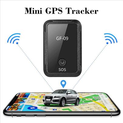 GF-09 Mini GPS uređaj za praćenje auta i prisluški