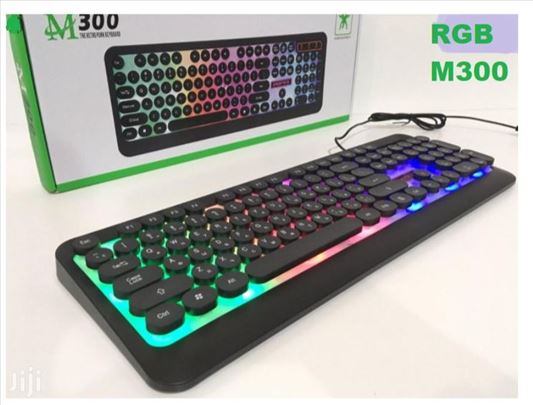 RGB M300 svetleća tastatura