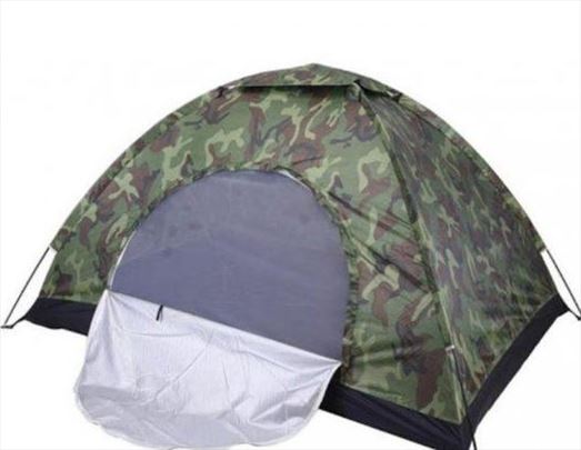 Šator za kampovanje maskirni 220x250x150cm 