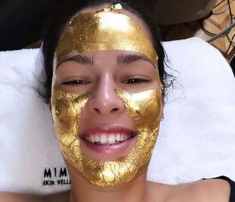 Zlatna maska za lice