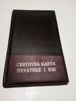 Cestovna karta Hrvatske i BIH 