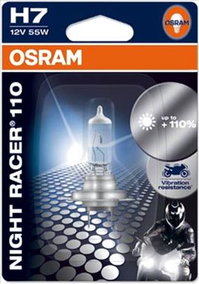 Sijalica za motor OSRAM Night Racer 110 55W 12V H7