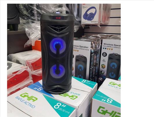 Bluetooth zvučnik + karaoke mikrofon 