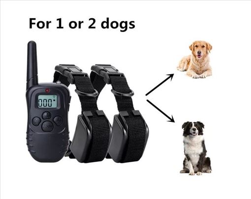 Teletakt elektronska ogrlica za dresuru za 2 psa