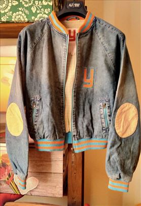Vintage teksas ženska jakna