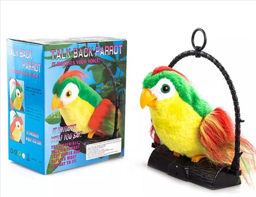 Dečja zabavna igračka-Papagaj