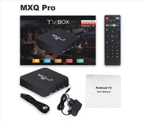 TV Smartbox MXQ Pro 4K Android 10 4gb/32gb