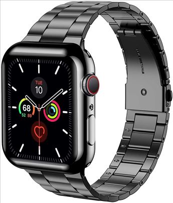 Apple Watch 44 mm crna metalna narukvica