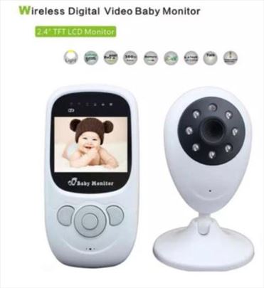 Bebi alarm-monitor kamera sa ekranom i Temp senzom