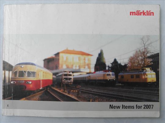 Katalog o Maerklin novim modelima zeleznice HO