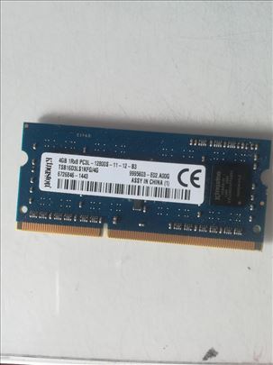 Kingston ram memorija SODIMM DDR3 4GB, dva komada 