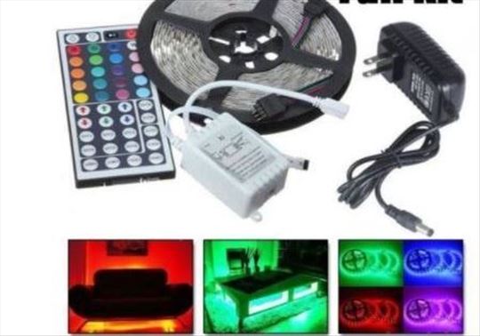 Led trake 10m RGB/daljinski