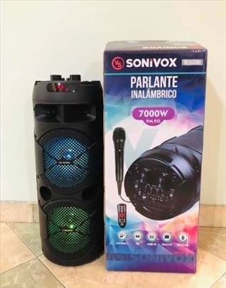 SoniVox bluetooth zvučnik+Bežični mikrofon