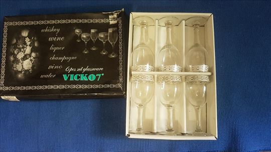 Kristalne čaše za vino Vicko7