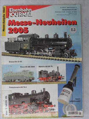 Casopis: Eisenbahn journal 2005(100 str. ) nem.