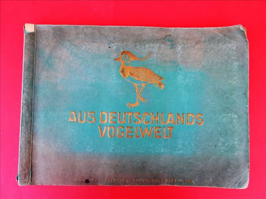 Pun album sa sličicama iz 1932. ptice