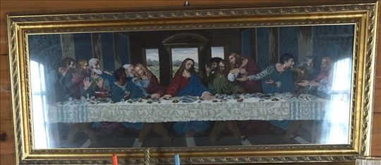 Vilerov goblen “Tajna večera”; ručni rad; Wiehler 