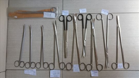 Dugački hirurški instrumenti  