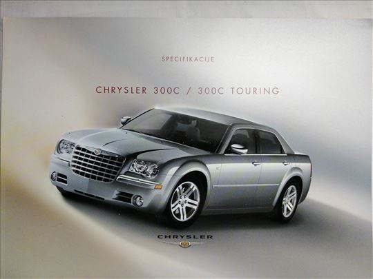 Prospekt teh. podatci 4 str. za Chrysler 300,srp