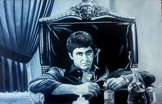 Umetnička slika Al Pacino