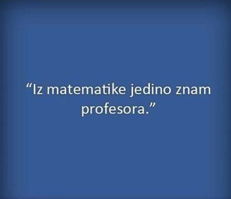 Matematika Novi Beograd