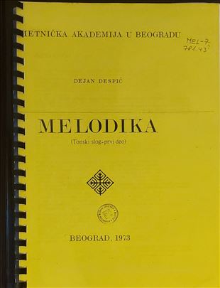 Melodika - Dejan Despić