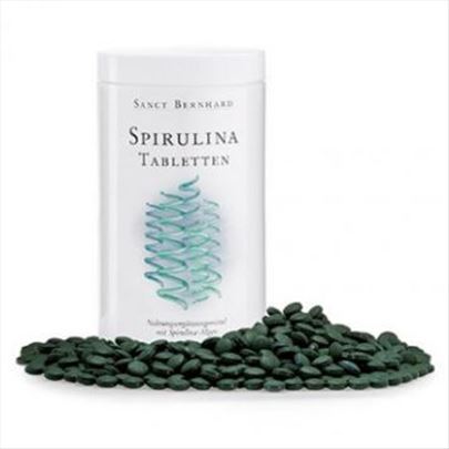 XXL spirulina alge, 400mg. 1350 tab/5mes. Nemačka