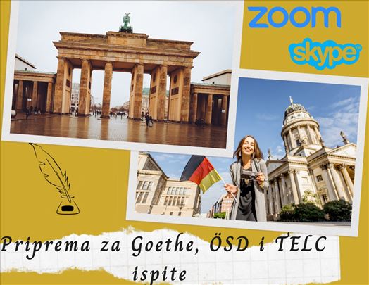Priprema za polaganje Goethe, TELC i ÖSD ispita