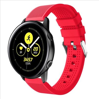 Crvena narukvica Samsung watch, Huawei watch 20mm