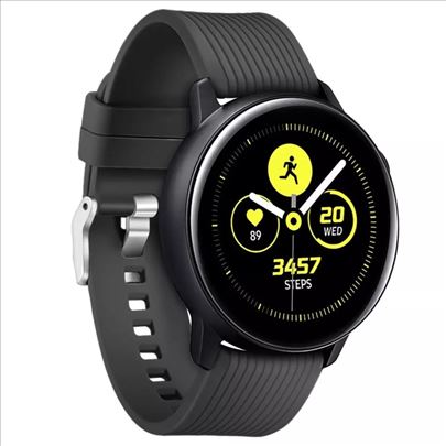 Crna narukvica 20mm širine Huawei watch, Samsung 