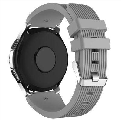Siva narukvica 20mm 22mm Huawei watch, Samsung 