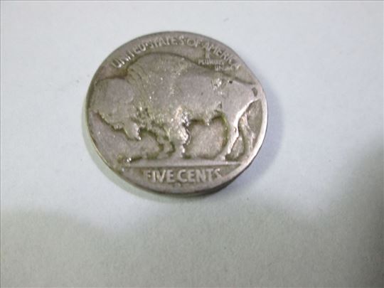 5 centi, Bufalo iz 1937 