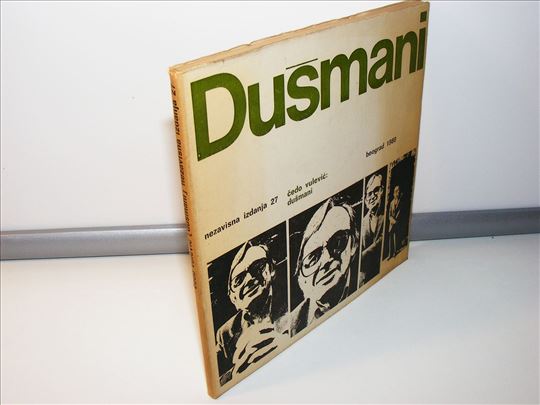 Dušmani Čedo Vulević, posveta Autora