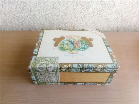 drvena kutija Romeo y Julieta HABANOS hecho en cub