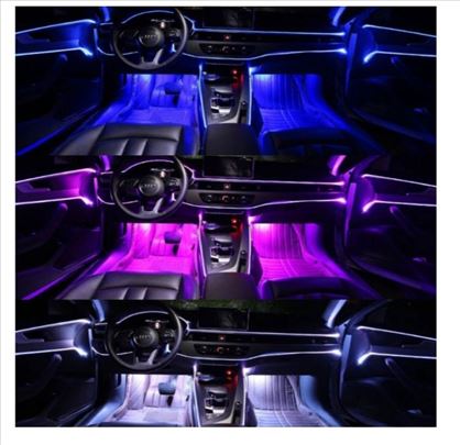  LEDRGB ambijentalno osvetljenje za enterijer auta
