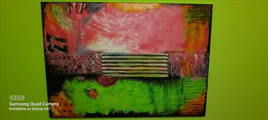 Apstrakcija - Ulje na platnu