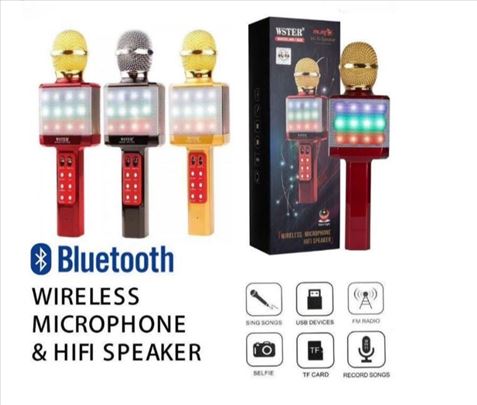 Bluetooth karaoke mikrofon WS-1828