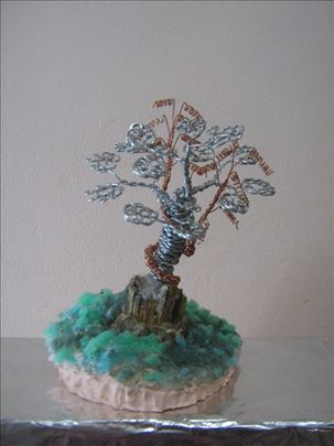 Žičano bonsai drvo - panj