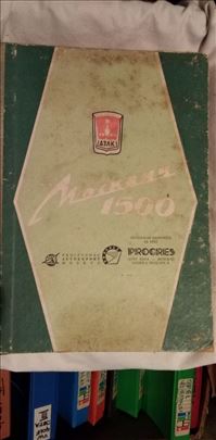 Radionicka knjiga za Moskvic 1500 , A 4 format, sr