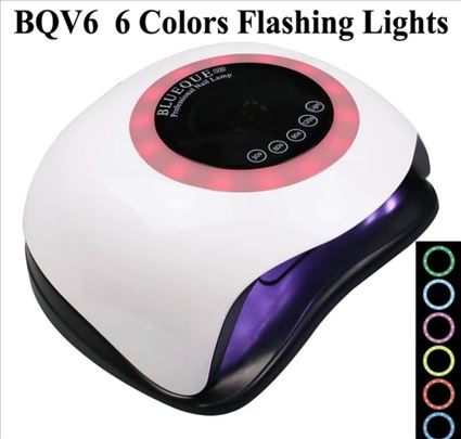 Uv/led BQV6 6 colors flashing lights 