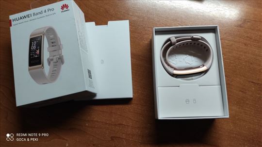 Huawei Band 4 pro smart narukvica Roze-Zlatna