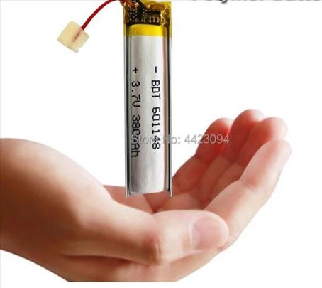 3.7V 380mAh LiPo punjiva baterija
