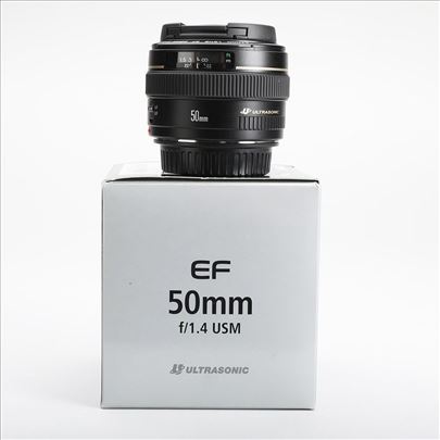 Canon 50mm 1.4 USM EF - Novo