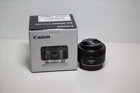 Canon 50mm 1.8 STM - Novo