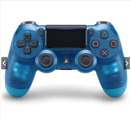 Dzojstik Sony PS4 Transparent blue Pad providni 