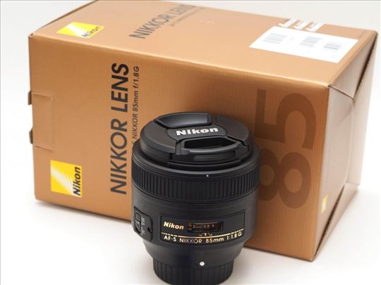 Nikon 85mm 1.8G - Novo